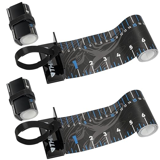 THKFISH 59 * 3.15" Fish Ruler with Measuring Board, Portable Waterproof Roll Up Fish Tape Measure for Boat, Kayak, Yacht and Workbench