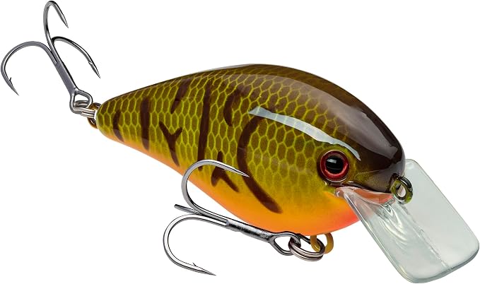 Strike King KVD 1.5 Hard Knock Fishing Lure, 3/8 oz, 3D Lifelike Eyes