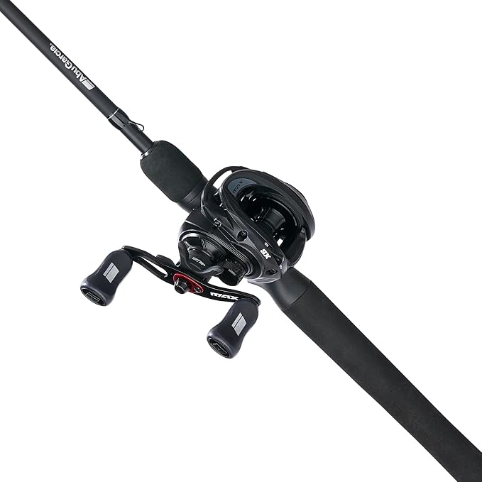Abu Garcia Max SX Low Profile Baitcast Reel and Fishing Rod Combo