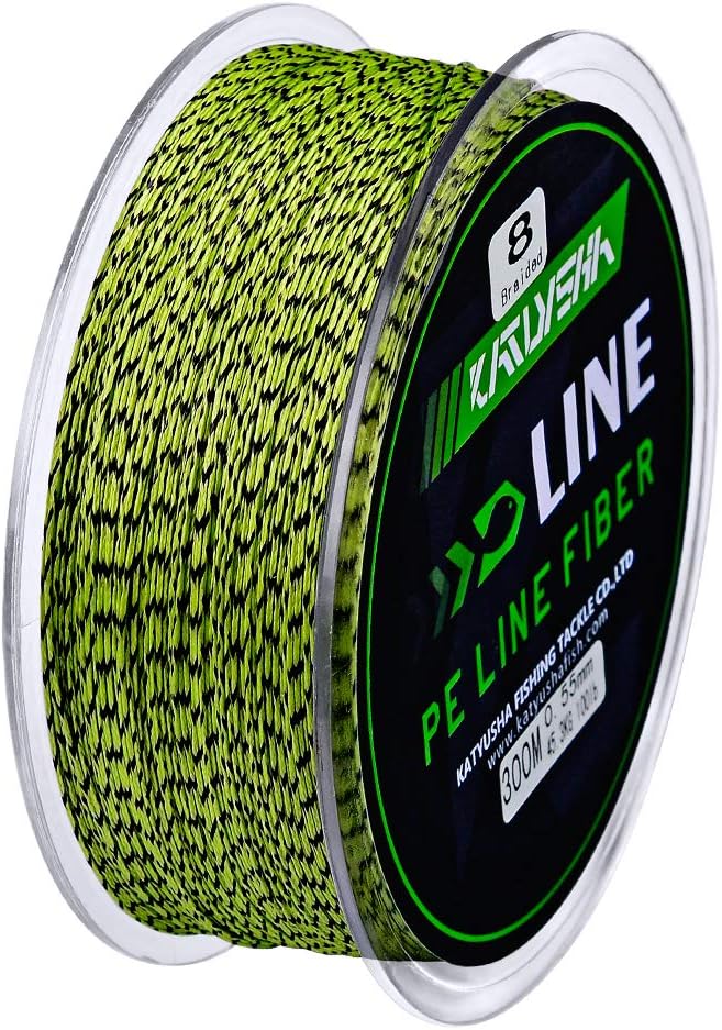 Braided Fishing Line, Abrasion Resistant Zero Stretch Braided Lines 4/8 Strands Super Strong Superline 6Lb -100Lb Test 109/328/547/1094/2187 Yards