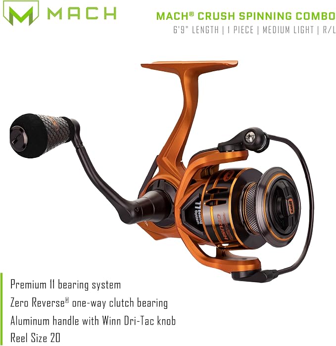 Lew's Mach Crush Spin Combo