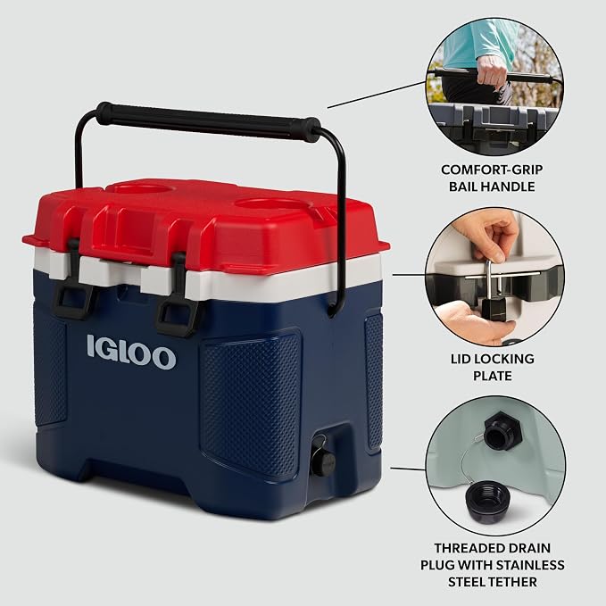Igloo Trailmate Cooler | Insulated Hard Shell Ice Chest