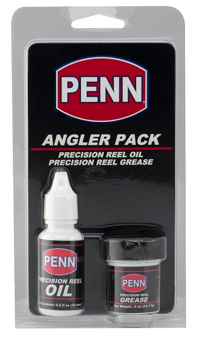 PENN Reel Oil and Lube Angler Pack Clear, .5 oz