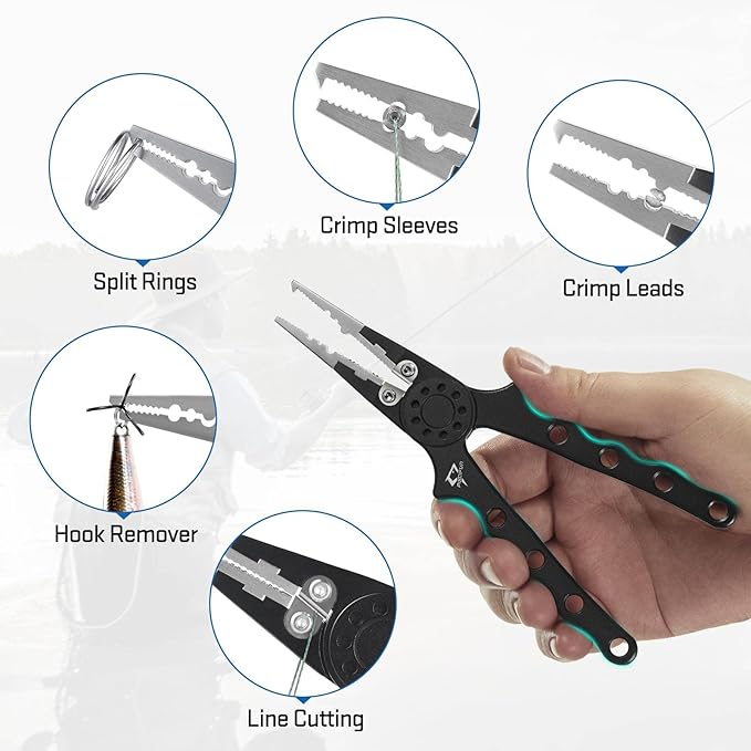 Piscifun Fishing Line Winder Spooler with Fishing Pliers