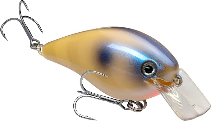 Strike King KVD 1.5 Hard Knock Fishing Lure, 3/8 oz, 3D Lifelike Eyes