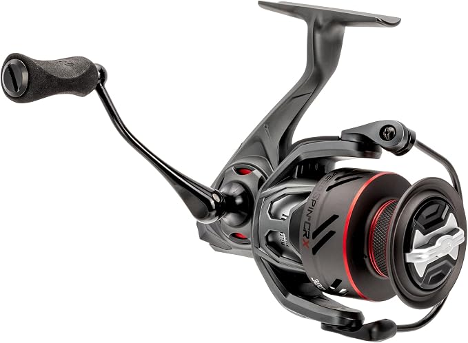 Lew's Speed Spin CRX Spinning Fishing Reel, 8+1 Bearings, Graphite Frame and Sideplate, Solid Brass Speed Gears, Speed Lube, Multi-Disc Drag