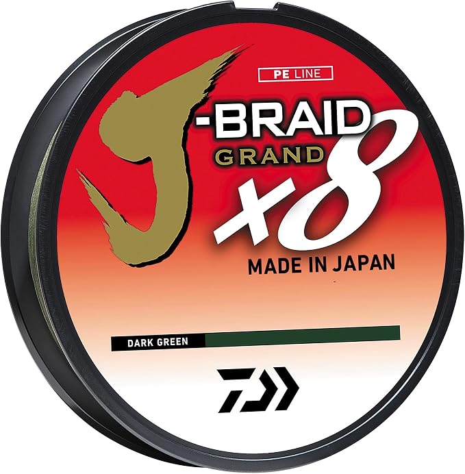 Daiwa J-Braid Grand 8 X 300 YDS Filler Spool