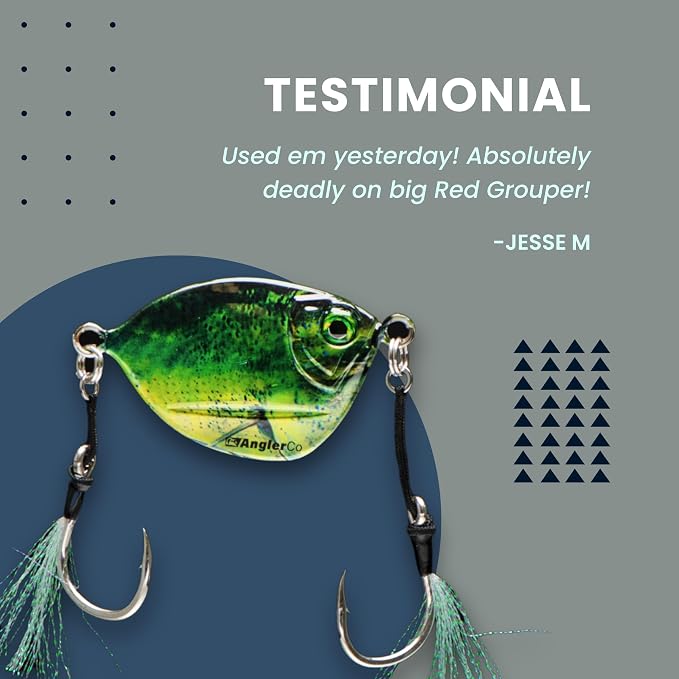 Imposter Jig, Mahi Pattern, Slow Pitch Jig for Inshore or Offshore Fishing