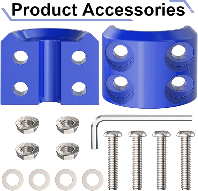 BFXM Winch Stopper for Cable, Rubber Winch Cable Stopper with Allen Wrench to Protect Winch Rope from Wear and Tear, Winch Accessories for ATV, UTV, Truck (Blue)