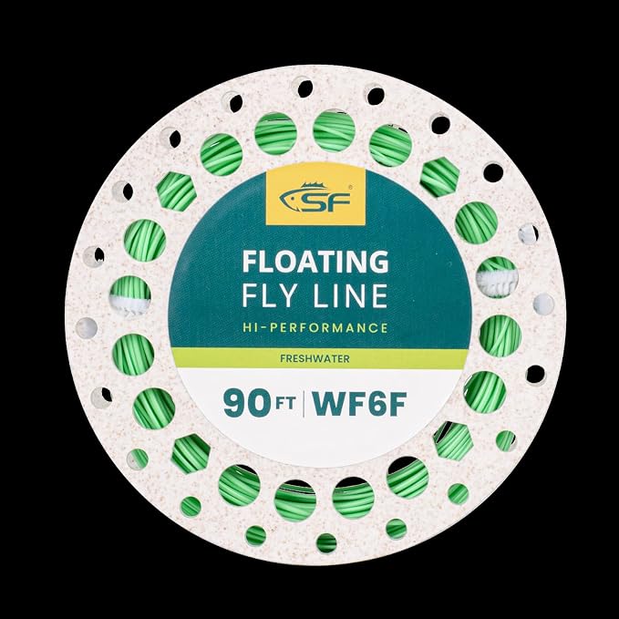 SF Fly Fishing Line with Two Welded Loops Weight Forward Floating Fly Lines Trout 90FT WF2 3 4 5 6 7 8 9F Multi-Color Freshwater