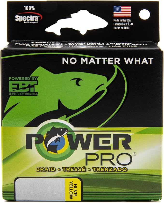 Power Pro Spectra Fiber Braided Fishing Line