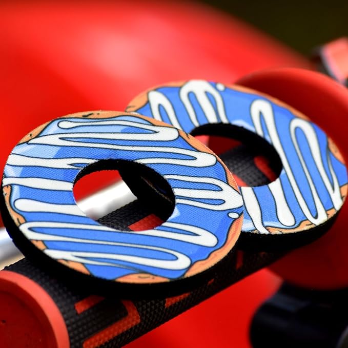 Doughnut Collection - Gripdonuts.com Premium MX BMX Dirt Bike Motorcycle Grip Donuts (13 Variations)