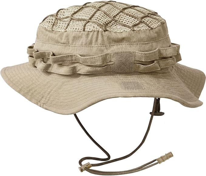 CQR Men's Tactical Boonie Hat, Breathable Packable Sun Hat for Hunting, Hiking, Fishing, Shooting, and Outdoor Activities