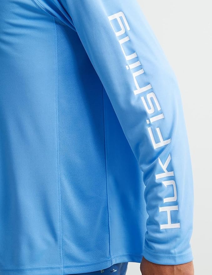 HUK Men's Pursuit Vented Long Sleeve Fishing Shirt (+30 UPF)