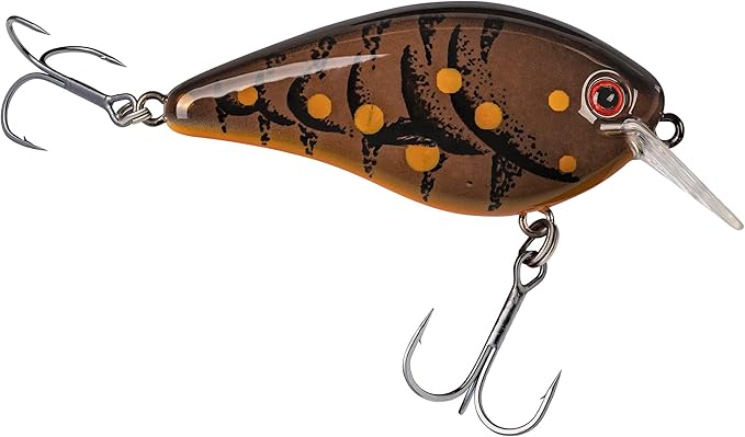 Strike King KVD 1.5 Hard Knock Fishing Lure, 3/8 oz, 3D Lifelike Eyes