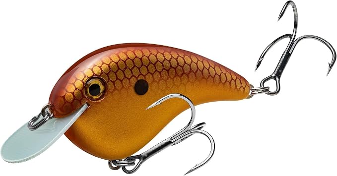 Strike King Chick Magnet Jr. Crankbait Fishing Lure, 1/4 oz, Dives 4-6 Feet, Premium Hooks