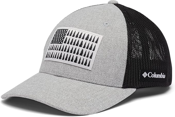 Columbia Unisex Adult PFG Logo Mesh Ball Cap
