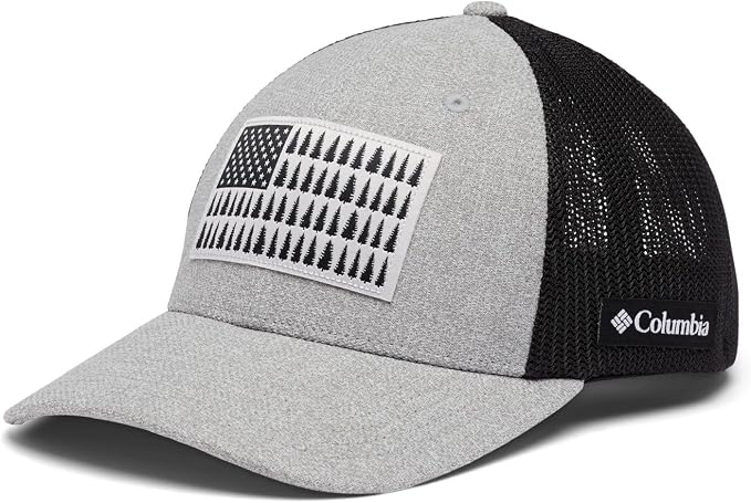 Columbia Unisex Adult PFG Logo Mesh Ball Cap