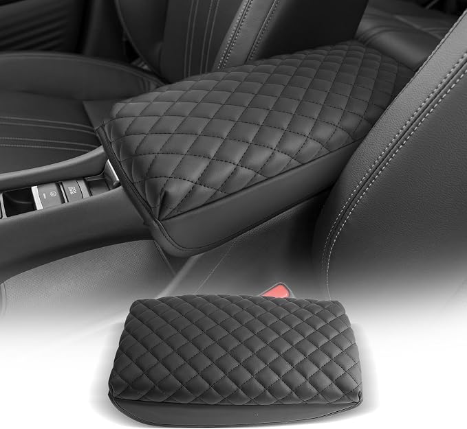 CDEFG for Honda HR-V HRV 2023-2025 2026 Center Console Cover Armrest Box Cover for HR-V HRV (LX, Sport, EX-L) Accessories Console Arm Rest Protector