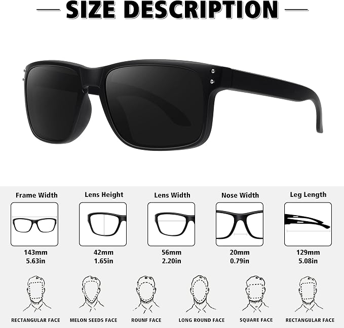 MEETSUN Polarized Sunglasses for Men Women Sports Driving Fishing Glasses UV400 Protection