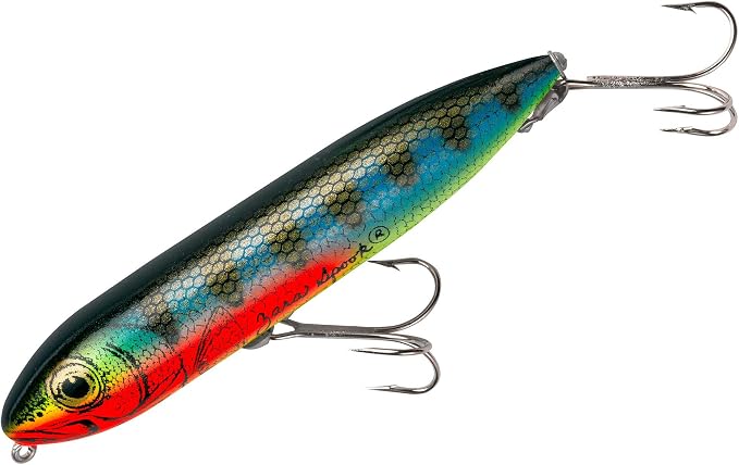 Heddon Zara Spook Topwater Fishing Lure - Legendary Walk-The-Dog Lure