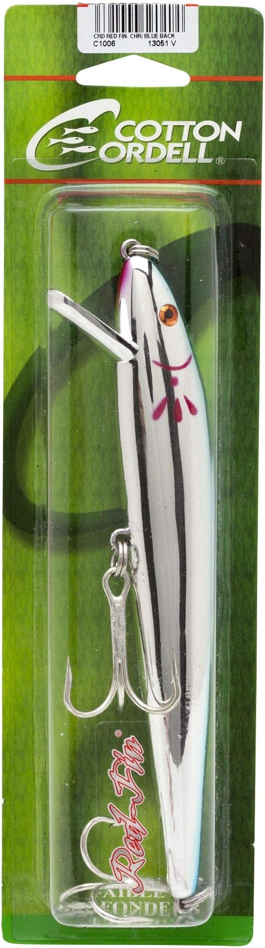 Cotton Cordell Red-Fin Crankbait Bass Fishing Lure