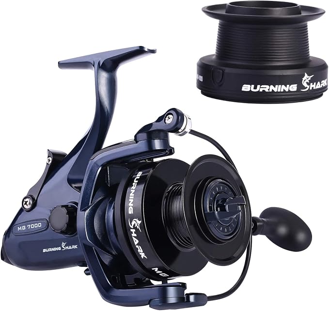 Sougayilang Spinning Fishing Reel 12+1BB Metal Body Smooth Carp Spinning Reels for Saltwater Freshwater Fishing