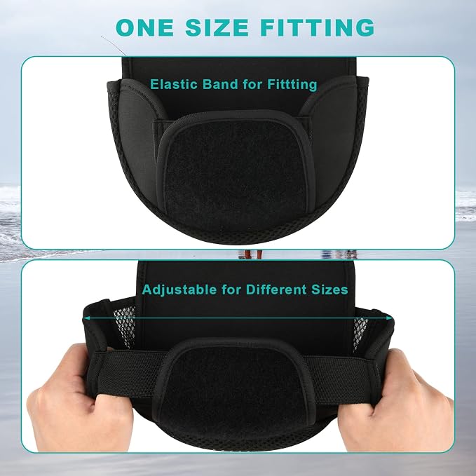 Cosmos 2 Pcs Fishing Reel Cover Neoprene Spinning Bait casting Spin Reel Protective Case Pouch Sleeve Bag, Suggest for Size 3000 to 5500