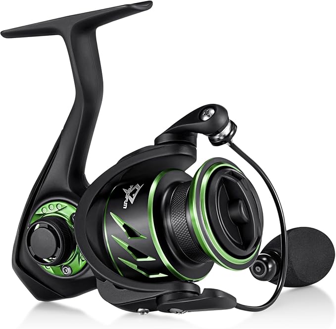 Piscifun Viper X Spinning Reels, Carbon Fiber 33LBs Max Drag, 10+1 Shielded BB, Saltwater Freshwater Spinning Fishing Reel, 5.2:1/6.2:1