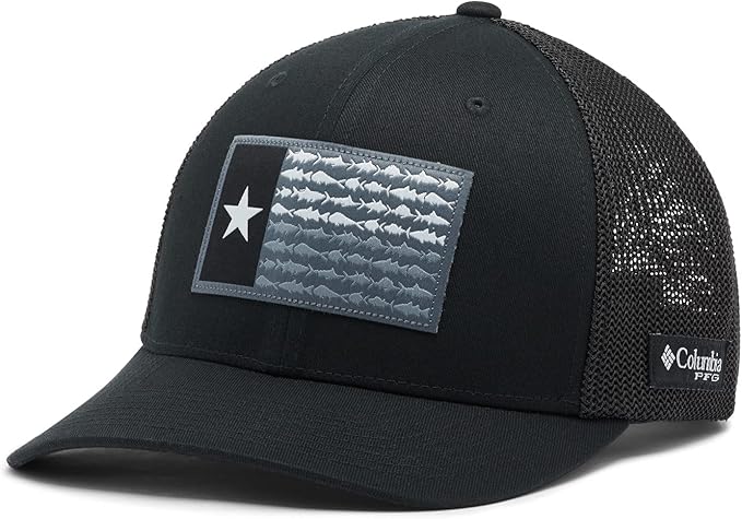 Columbia Unisex Adult PFG Logo Mesh Ball Cap