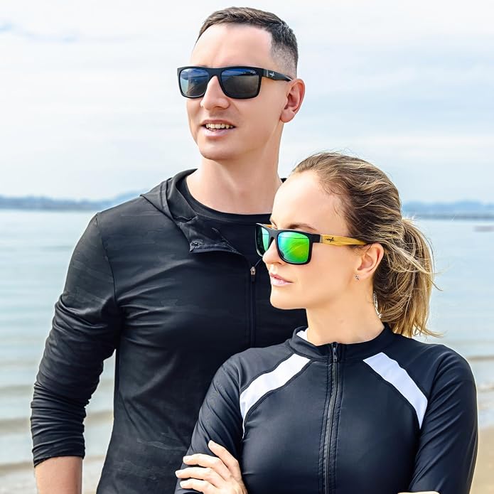 INFI Fishing Polarized Sunglasses for Men Driving Running Mirrored Glasses UV400 Protectiont