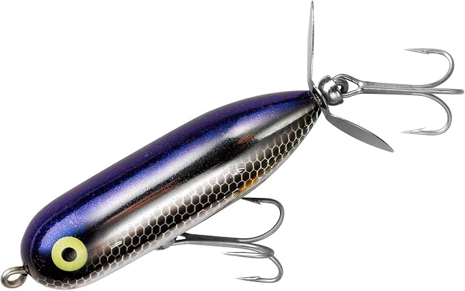 Heddon Torpedo Prop-Bait Topwater Fishing Lure with Spinner Action