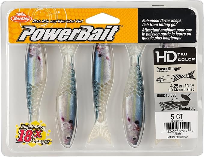 Berkley PowerBait PowerStinger Fishing Soft Bait