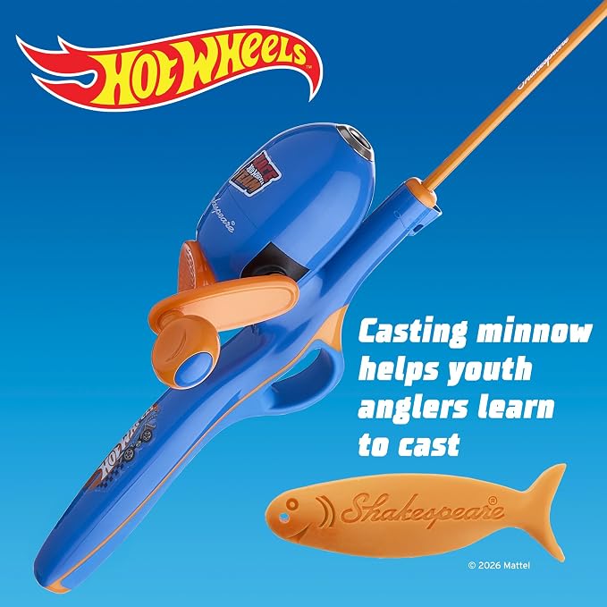 Shakespeare Youth Fishing Reel and Rod Combo