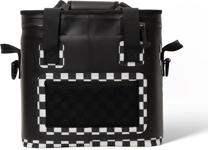 Quiksilver Welded Bungee Backpack Cooler, 30L/36 Cans, 48-72 Hours Insulation, Leakproof & Waterproof IPX7 Rated, Heavy-Duty 600D TPU, Adjustable Straps