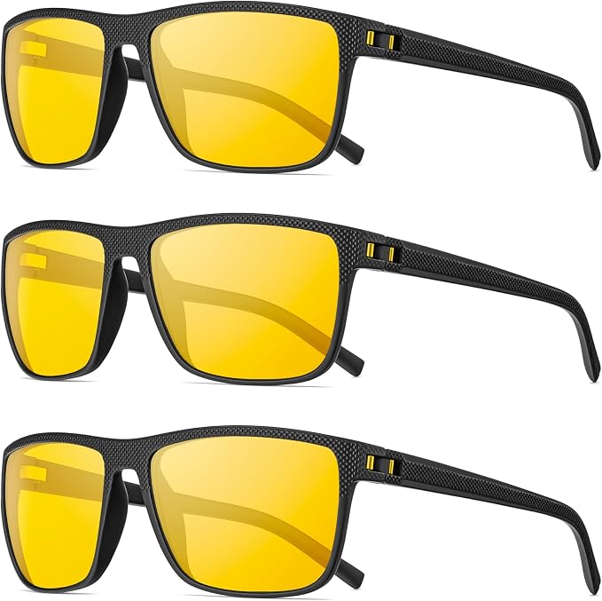 Polarized Sunglasses Men, Mens Sunglasses Polarized UV protection Lightweight Sun Glasses for Driving Fishing Golf