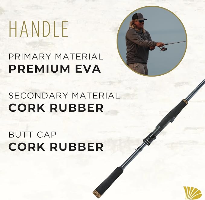 St. Croix Rods Black Bass Spinning Rod, RIS, Premium Quality, Durably Sensitive, High Performing Spinning Rod