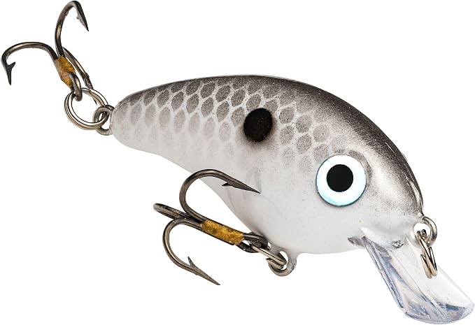 Strike King Bitsy Pond Minnow Crankbait Fishing Lure, 3/32 oz, Irresistible to Fish