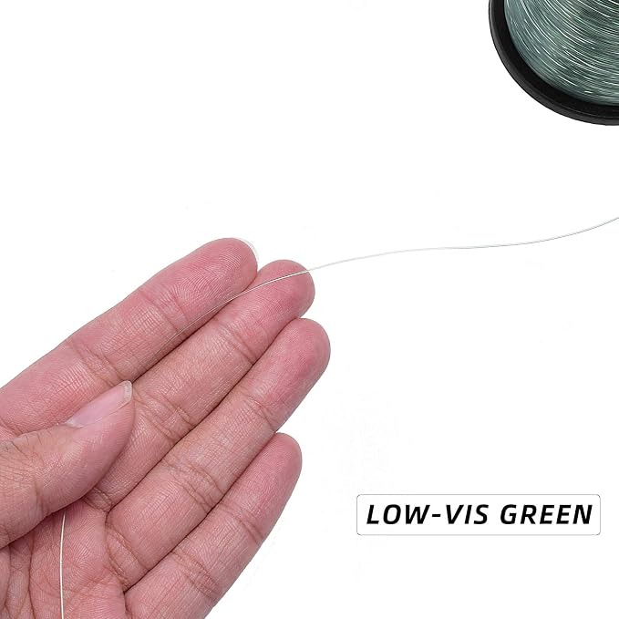 SF Monofilament Fishing Line Premium Spool X-Strong Mono Nylon Material Leader Line for Saltwater Freshwater 8/10/12/15/20/25/30/40/50/60/80/100LB
