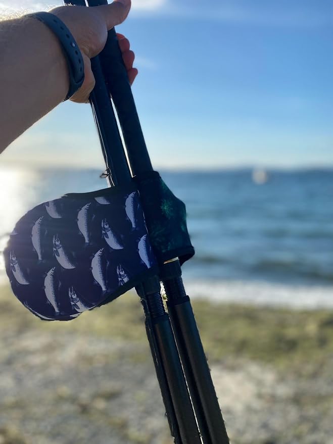 Fishing Reel Cover Reel Case Bag Pouch | Neoprene Material | for Centerpin, Fly, Ocean Reels