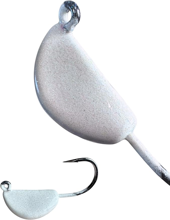 Sheepshead Jig, 2~5 Pack, Standup Style Jig, Saltwater Fishing Jig, Powder Coat Finish Made in The USA with 2X Hook, 1/2oz, 3/4oz, 1oz Sizes