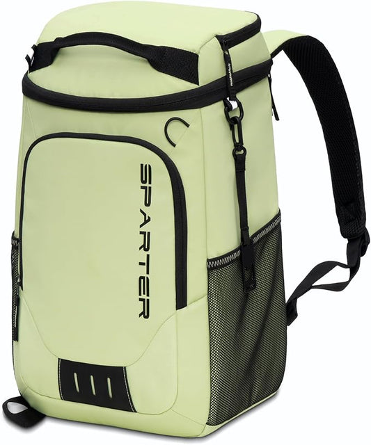 SPARTER Backpack Cooler Insulated Leak Proof 33/49 Cans, 2 Insulated Compartments Thermal Bag, Portable Lightweight Beach Travel Camping Lunch Backpack for Men and Women
