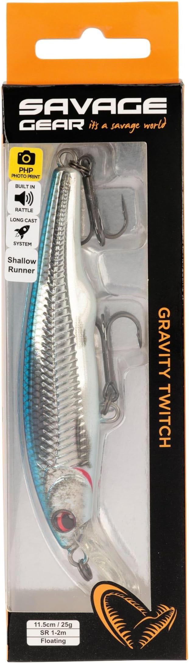 Savage Gear Gravity Twitch Fishing Hard Bait