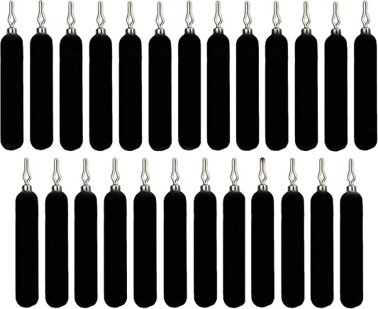 Reaction Tackle Lead Drop Shot Weights for Bass Fishing - Freshwater & Saltwater - Skinny Pencil Shaped Sinkers for Drop Shot Rig