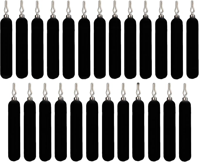 Reaction Tackle Lead Drop Shot Weights for Bass Fishing - Freshwater & Saltwater - Skinny Pencil Shaped Sinkers for Drop Shot Rig