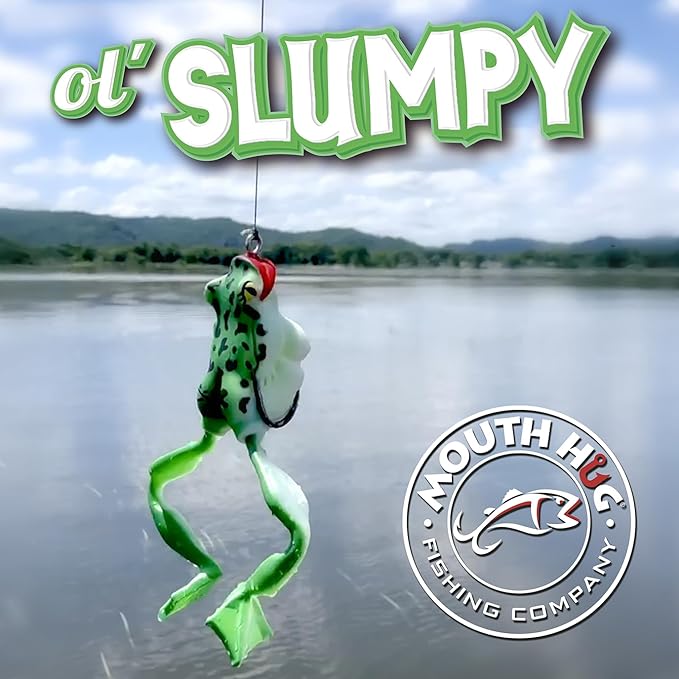 Ol’ Slumpy™ Topwater Frog (2-Pack) | Topwater frog lure