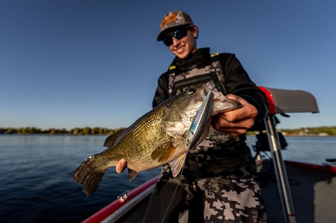 Duckett Fishing Super Sound 110 Topwater, High-Impact Walking Lure for Attracting Aggressive Bass Strikes