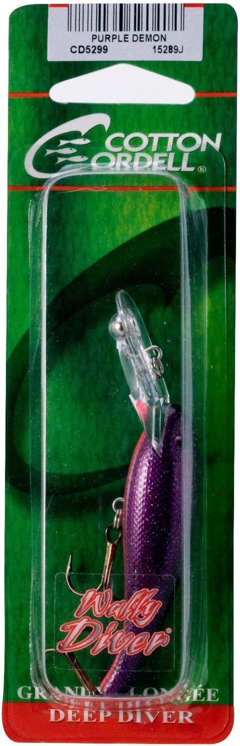 Cotton Cordell Wally Diver Walleye Crankbait Fishing Lure