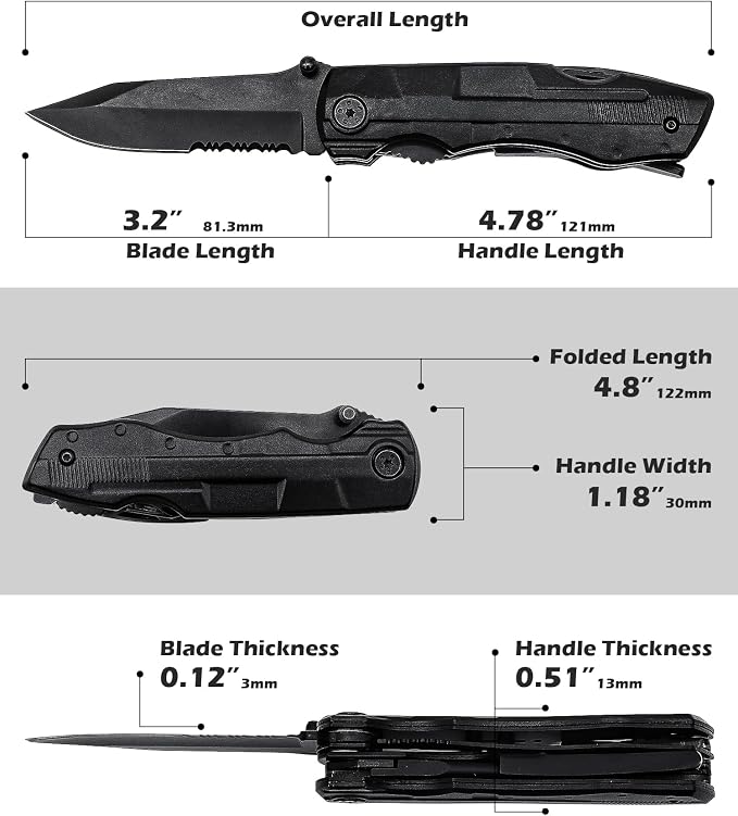 RUSH DEER Multi-Tool 19-in-1 Essential Survival Tools and Multitools Plier- Gift for Men-Versatile Camping Tool Kit-ultimate versatile toolkit For DIY, Outdoor