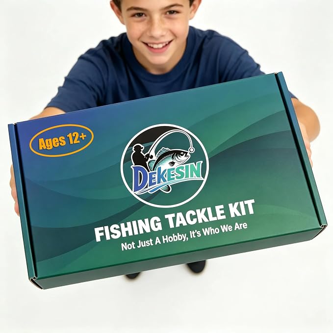 Elite Series Bass Fishing Tackle Kit - Fully Loaded Box, No Junk Fillers - Durable Lightweight Portable Pro Gear for Youth, Teens, Beginners & Kayak - Premium Gift for All Levels